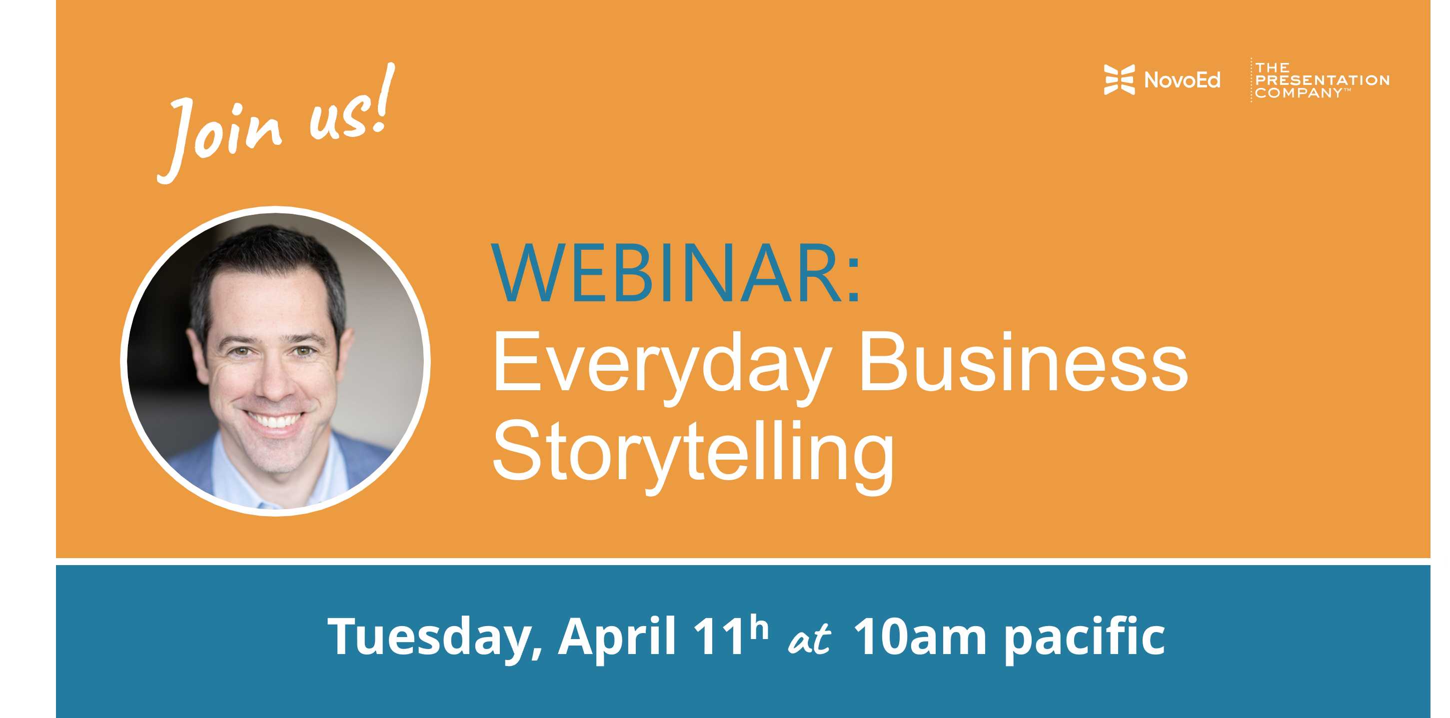 Join TPC and NovoEd for a webinar: Everyday Business Storytelling with Kevin Campbell